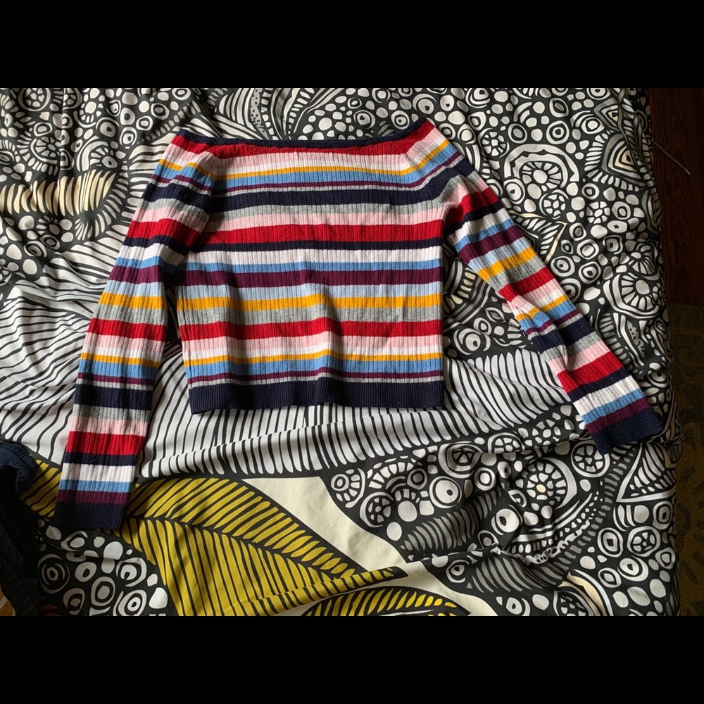 Pacsun Kendall and Kylie off the shoulder sweater